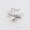 DIMENSIONAL PLANETARY ORBIT RING 316L SURGICAL STEEL LABRET SET